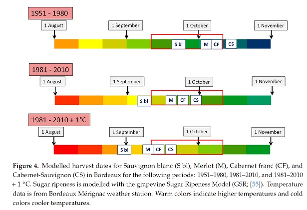 Research - Modelled harvest dates